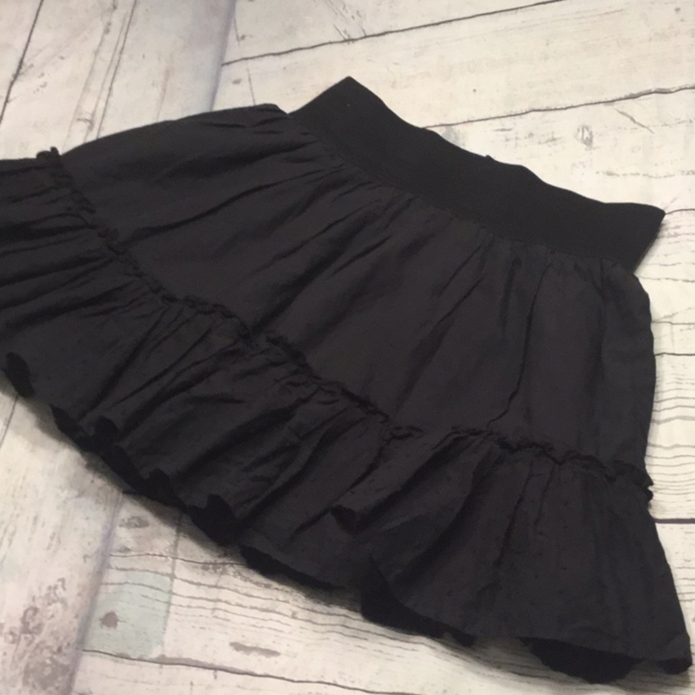 Ruffled Mini-Skirt